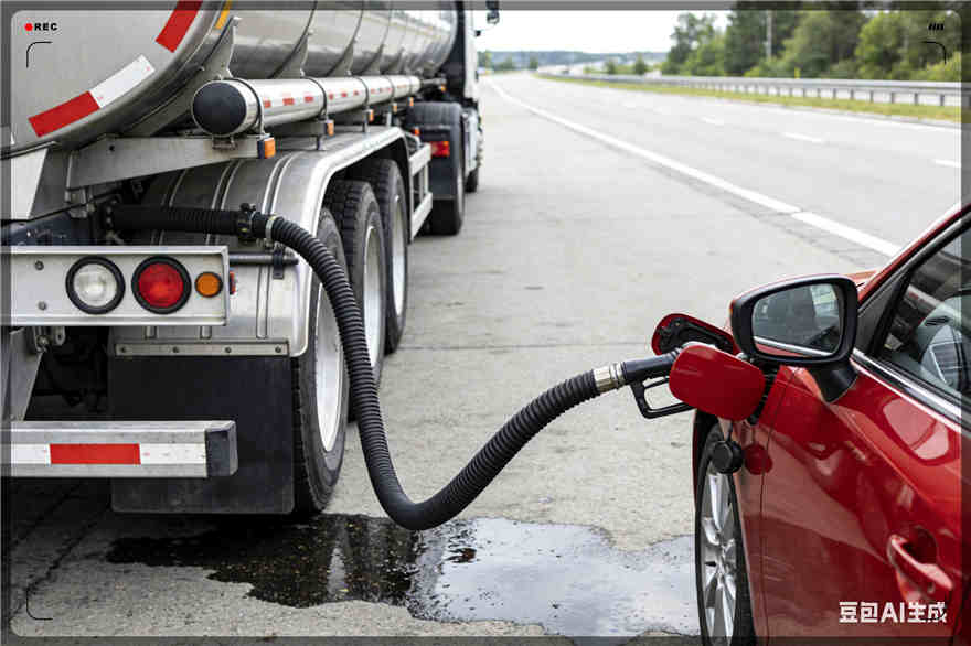 静海区汽车救援送水案例